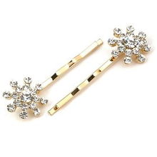 晶雪璀璨 新光施华洛水晶双夹发饰的珠宝艺术